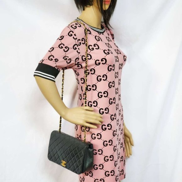 CHANEL 23 Full Flap Vintage 24k Gold Lambskin Bag - Picture 16 of 16